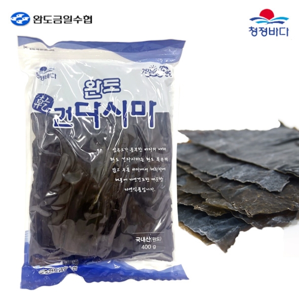 [완도금일수협] 건다시마 1봉/2봉/3봉 (봉당 400g)