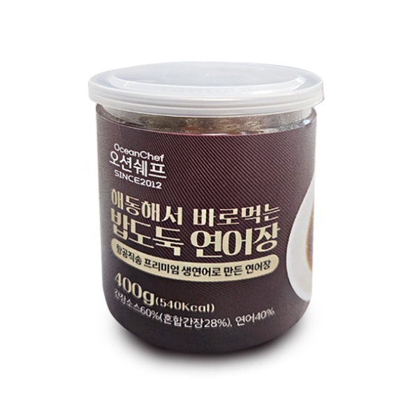 [단짠예찬] 오션쉐프 국가대표 연어장 1통/2통/3통 (통당400g)