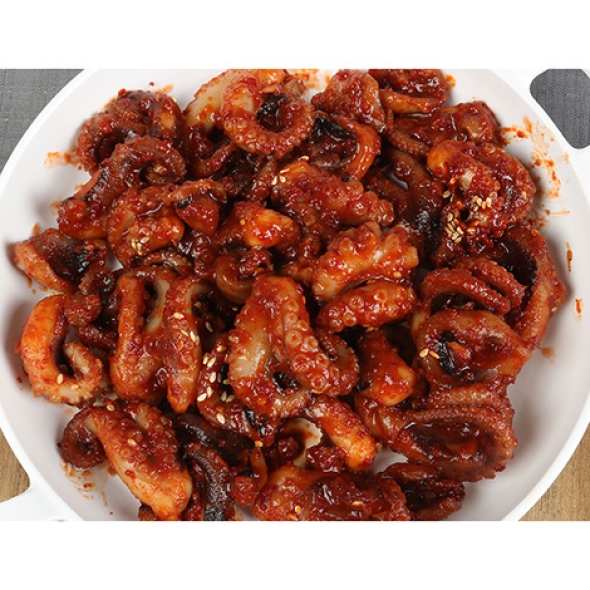  [골목식당 맛집] 포방터 양념 쭈꾸미 볶음 밀키트 매운 매콤 캠핑 요리 500g x 2팩 (4인)
