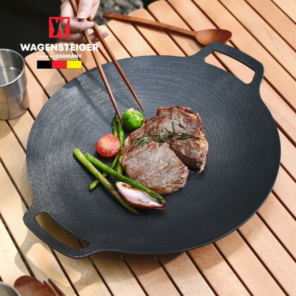 바겐슈타이거 IH 코팅 그리들 36cm_블랙