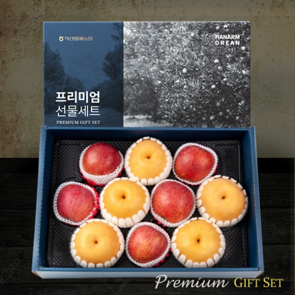 [1/19일부터 순차출고] [농협] 한아름드린 프리미엄 사과/배혼합세트 6kg내외(사과5과/배5과)