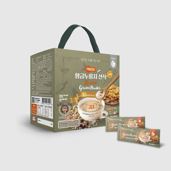 식이섬유 황금누룽지 곡물 선식 영양식 40g x 24포