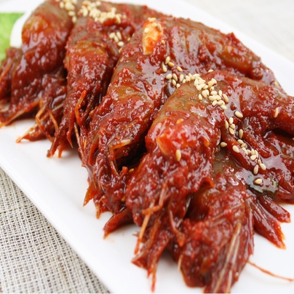김명월 양념새우장  500g~2kg