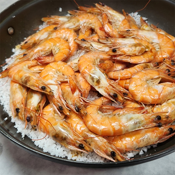 [오커캄스] 흰다리 새우 활새우 500g 1kg