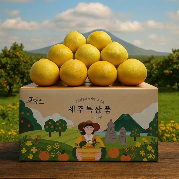 [오커마니] 제주 황금향 3kg 5kg 선물세트