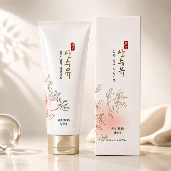 산수유 윤결 필링젤 150ml 묵은각질 모공노폐물 피부관리