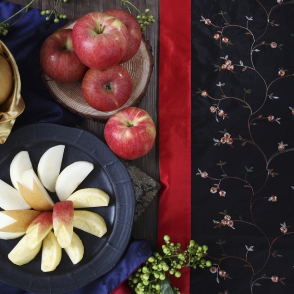 [명절브팜] 금상첨화 사과 선물세트 2.5kg 선물용