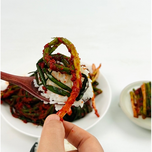 (산지이음) -[HACCP인증] 향긋 알싸 감칠맛 쪽파김치-2kg