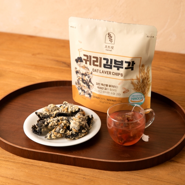 (오트릿) 당류 0% 귀리김부각 5봉 선물세트