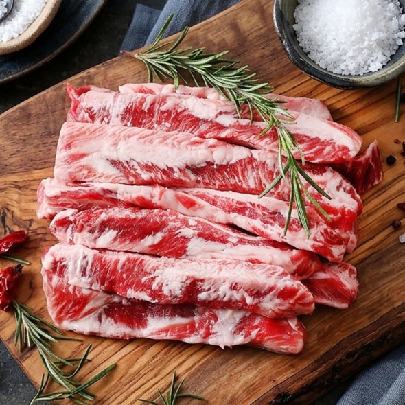 [바라던]수입산 냉동 이베리코 갈비살 200g+200g
