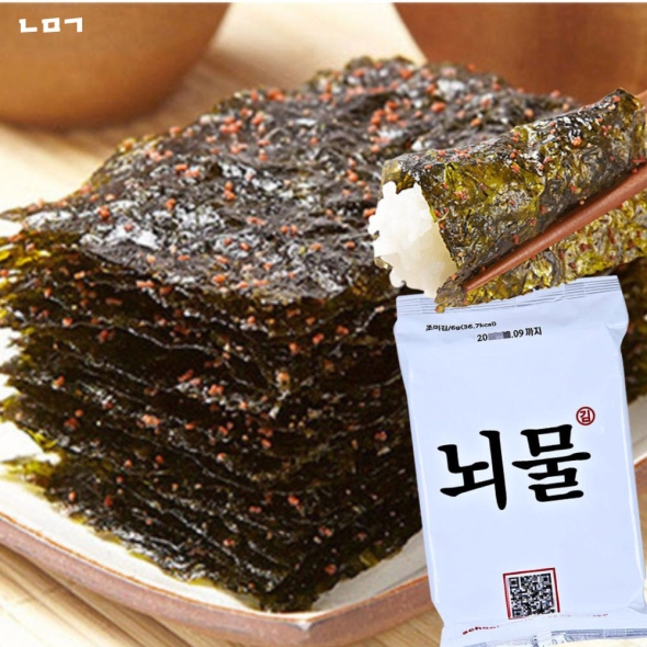 뇌물 명란김 6g X 24봉 1박스+사은품