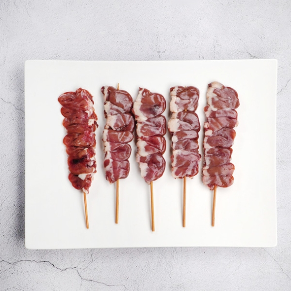 [단짠예찬] 닭염통 꼬치 1kgx1팩/2팩 (팩당40gx25개)