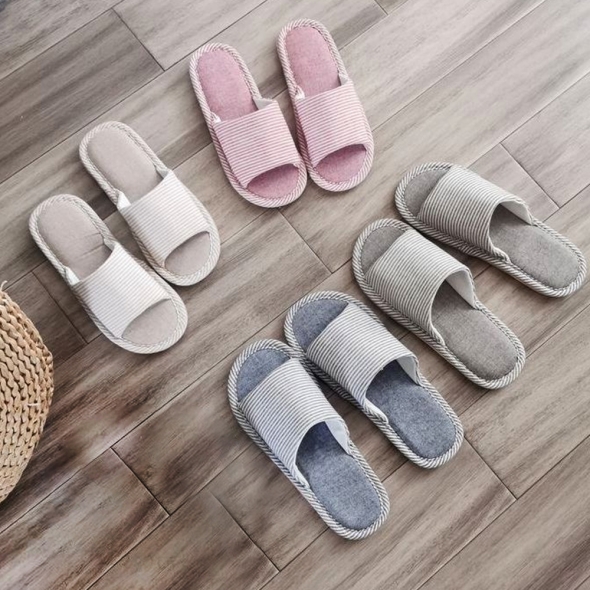 [특별할인] 지알비 스트라이프 사무실 층간소음 인생 슬리퍼 실내화