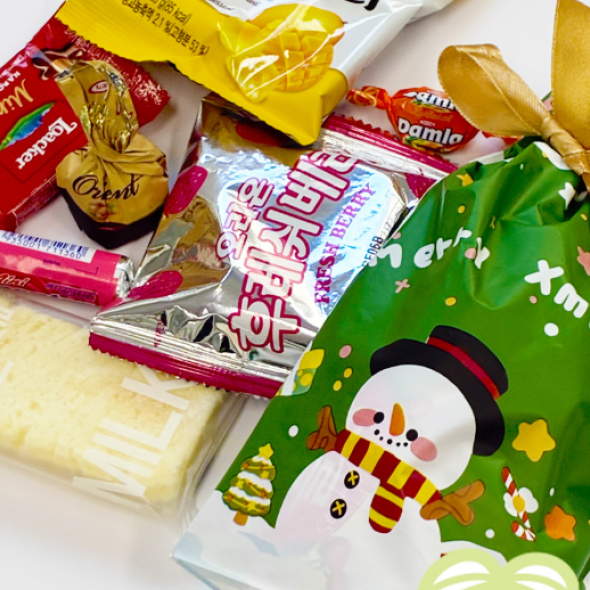  [신한카드 할인]크리스마스 알찬간식 7종 과자선물 어린이집간식 단체간식