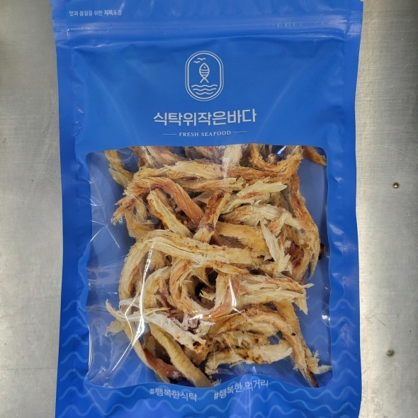 바다찬빛 페스츄리오징어 바베큐오징어