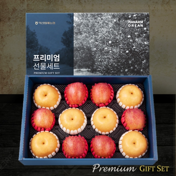 [1/19일부터 순차출고] [농협] 한아름드린 프리미엄 사과/배혼합세트 5kg내외(사과6과/배6과)