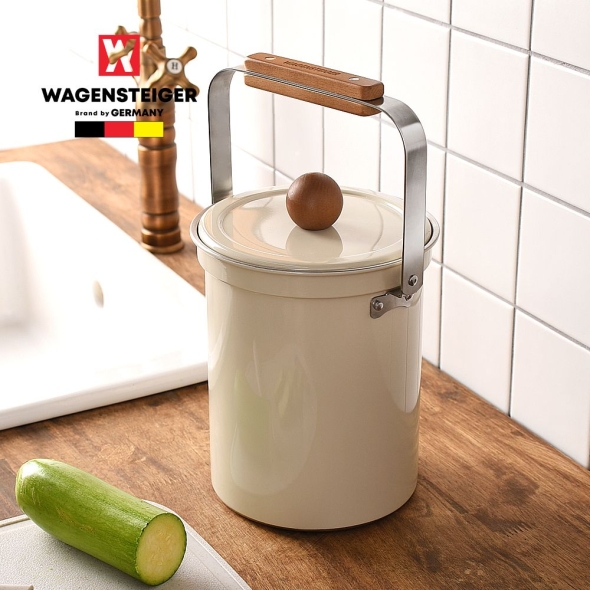 바겐슈타이거 스텐 304 음식물 쓰레기통 3L