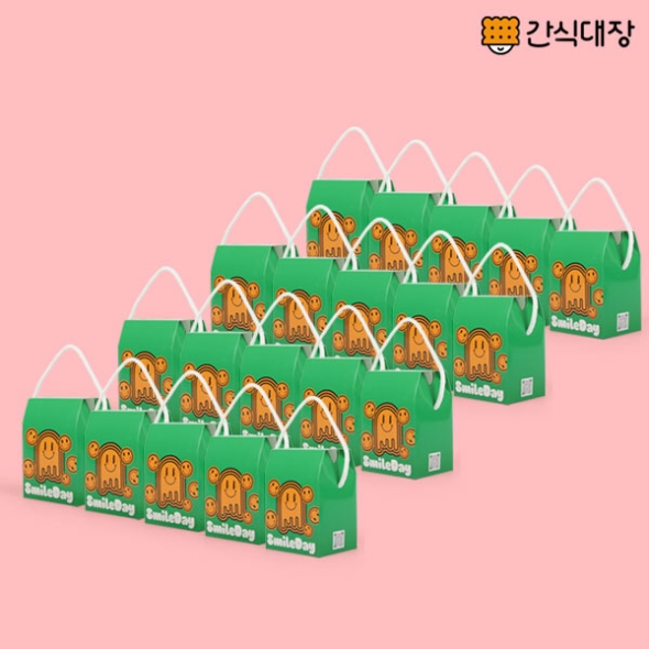 [간식대장] 아이들 행사 답례품 NO1 스마일데이 5종 20set (0010)