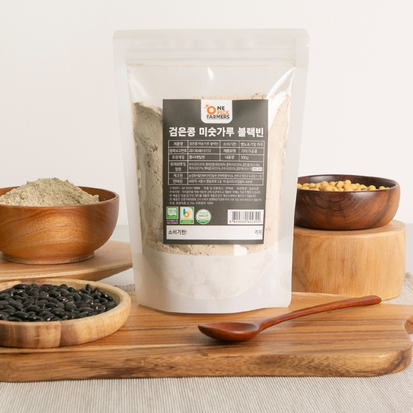 [만원의 행복] 볶은 검은콩 미숫가루 300g 국산 블랙빈 선식 식사대용