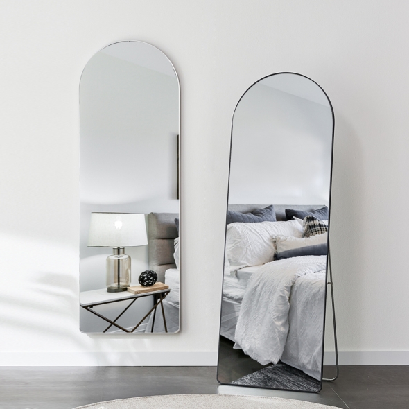 어썸 500 반원형 스탠딩거울