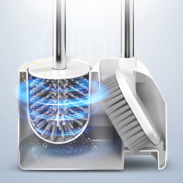 [신한카드 할인] 맵시 2in1 실리콘 욕실 청소솔 세트