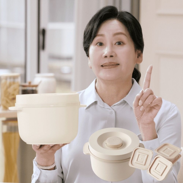 홍여진의 하이로 건강 저당밥솥 세트(밀폐용기4세트포함)