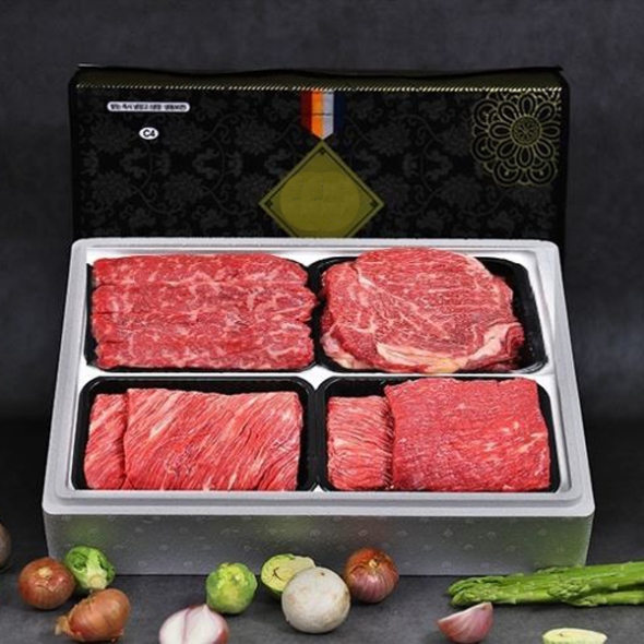 (26추석)[한우] 1등급 구이혼합 세트 [1호-3호] [1.2kg-1.6kg]