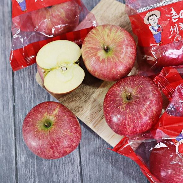 새콤달콤 경북부사 세척사과 (2kg,3kg,4kg,4.5kg,8kg)