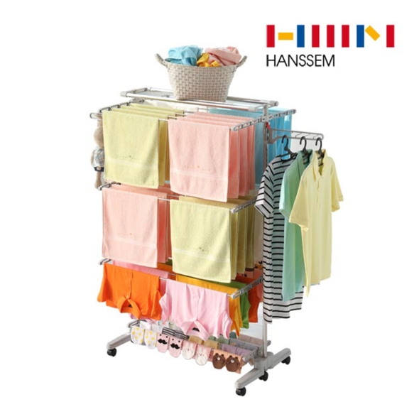 한샘 마이홈 특대형 빨래건조대 7+1단 트와이스