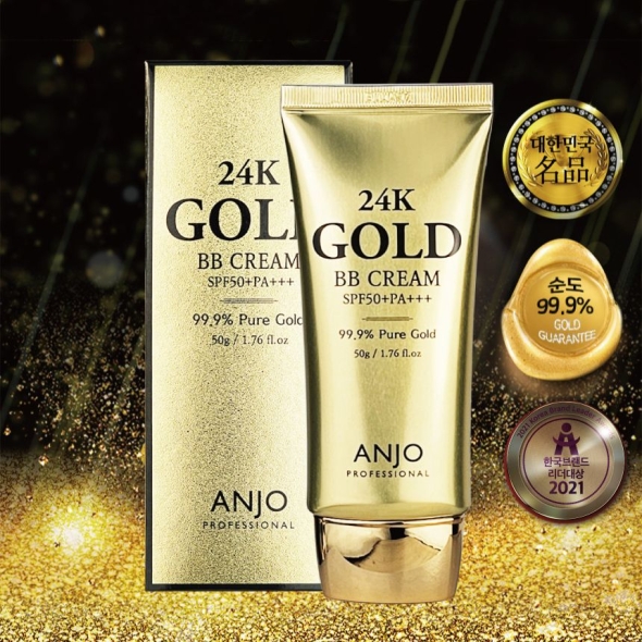 [앙쥬] 24K 광채커버 재생비비크림 50g 1+1