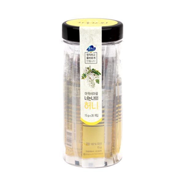 [영월농협] 동강마루 아카시아 스틱꿀 1통/2통/3통/5통 (통당/15gx20개입)