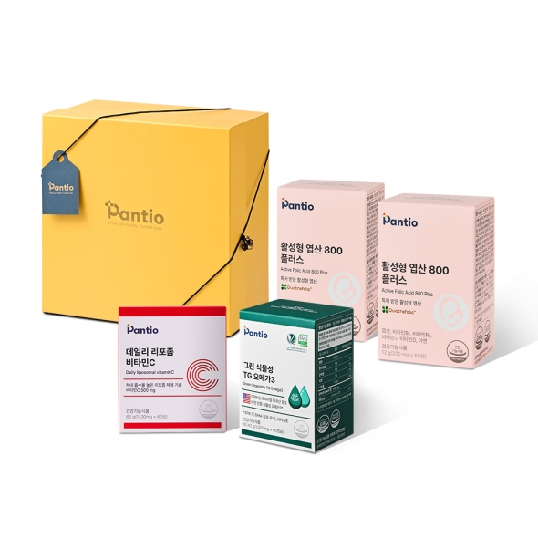 [프레그넌시케어] 보령약국 판티오 예비 엄마 아빠 맘 건강 선물세트