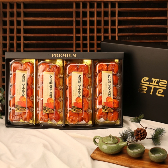 [명절브팜] 전통방식 상주 곶감 반건시 선물세트 소과 중과 대과 특대과