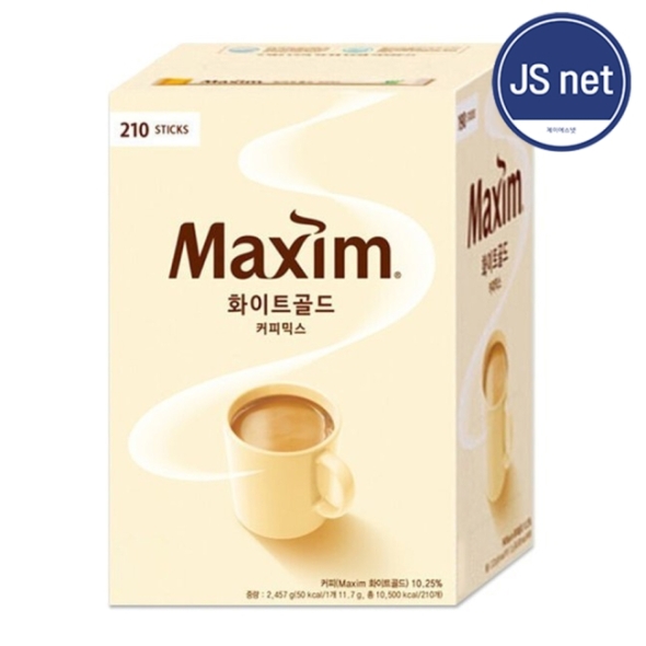 맥심 화이트 골드 커피믹스 210개입