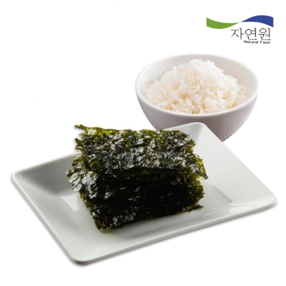 [자연원] 저염 조미 도시락 재래김 12봉(총48봉/봉당4g) 4팩/8팩
