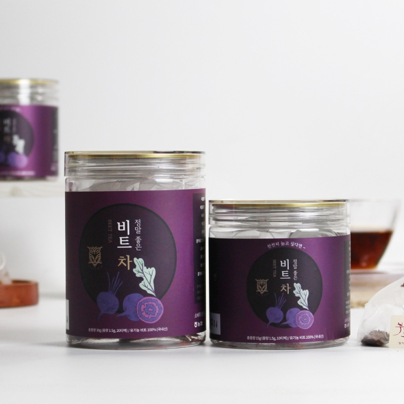 에코프리베 비트차 티백 1.5g x (10ea / 20ea) 저온 다회 덖음차 [ECOFRIBAE] 