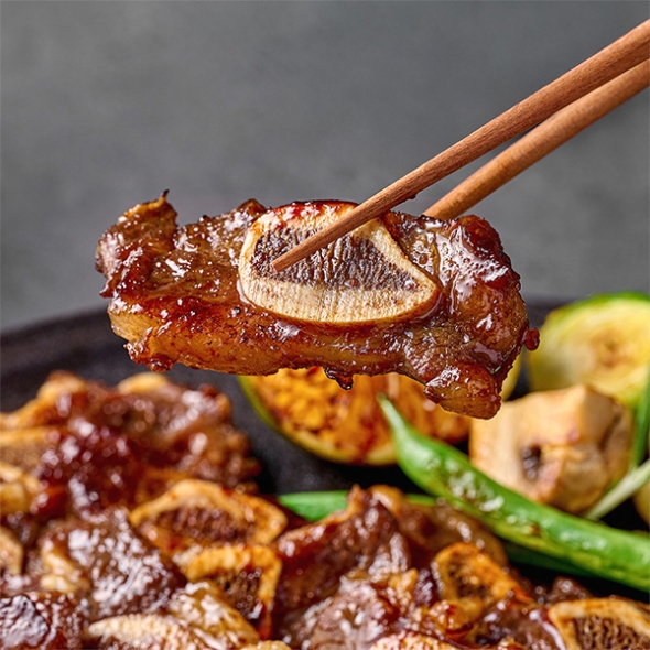 [주말특가] 특제 비법소스의 양념  LA한입 갈비(푸)