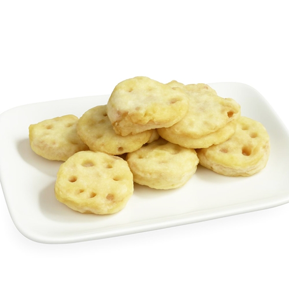 [단짠예찬] 빠삭 오징어연근튀김 1팩/2팩/3팩 (팩당1kg/약40개내외)