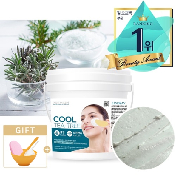 [특별할인] 린제이 프리미엄 모델링팩 820g+팩도구+클렌징해면 홈에스테틱 5종 (3종 택1)