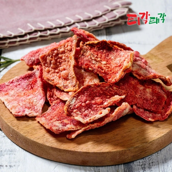 속초 중앙시장 명물 부각 티각태각 비트부각 8p세트_30g*8ea