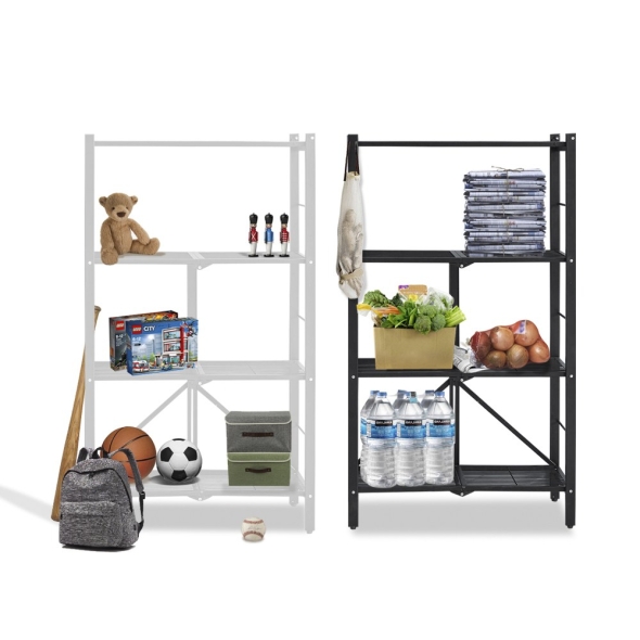 [엘린까사]다용도 접이식 폴딩선반 4단