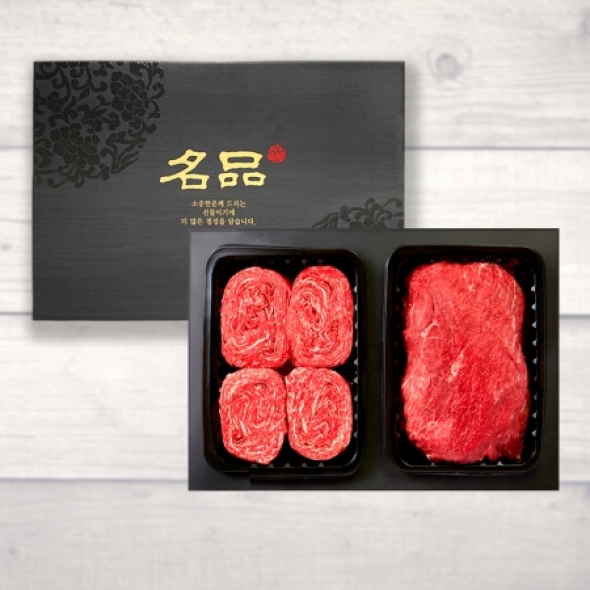 1등급 숙성한우 선물세트  (불고기/국거리 선택)