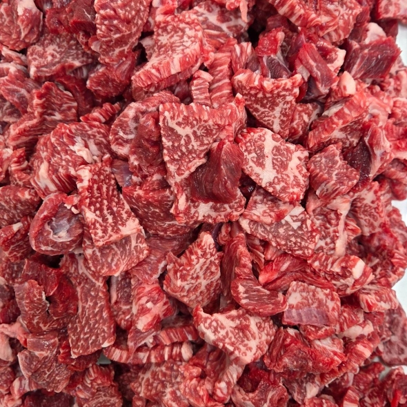 [베스트정육점]국내산 한우투뿔1++ 국거리 300g/미역국/무국/떡국등