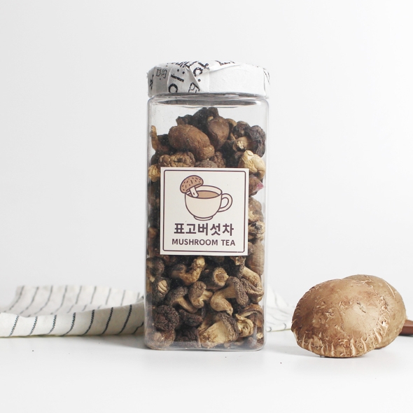 예산청년농부의 국내산 무농약 건표고버섯차 60g / 150g