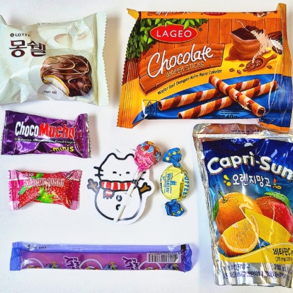 [특별 할인]크리스마스 홀리데이 간식박스 8종 과자선물 단체간식,어린이집간식