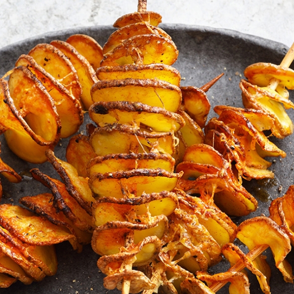 [단짠예찬] 휴게소 인기간식 회돌이감자 650gx2팩/3팩/5팩 (팩당130gx5개입)