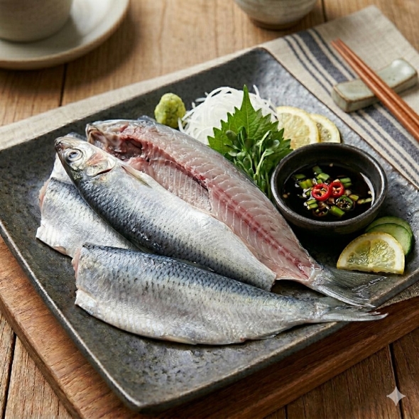 국내산 청어회 필렛 500g (초장1팩증정)