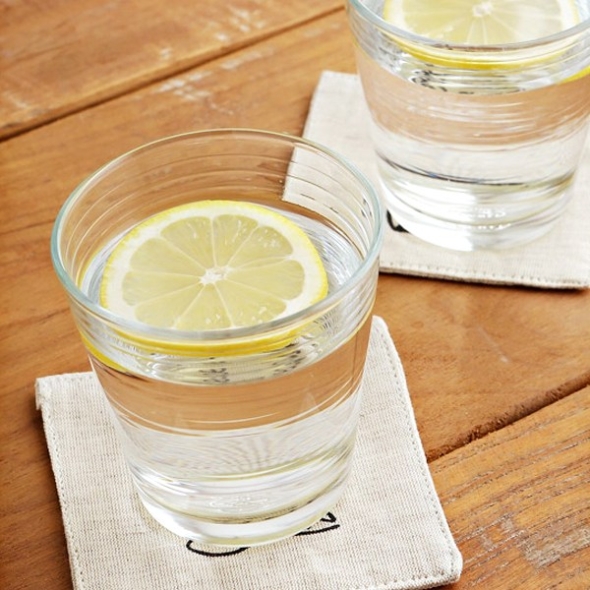 [만원의행복] 네이처드림 럭키글라스 브이 스트라이프 유리컵 9온스