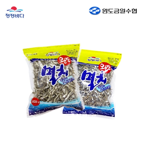 [완도금일수협] 멸치 2종 (대멸500g+소멸500g)