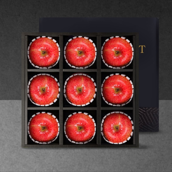 [명인예담] 명품 사과 선물세트 (9과) 3kg내외 